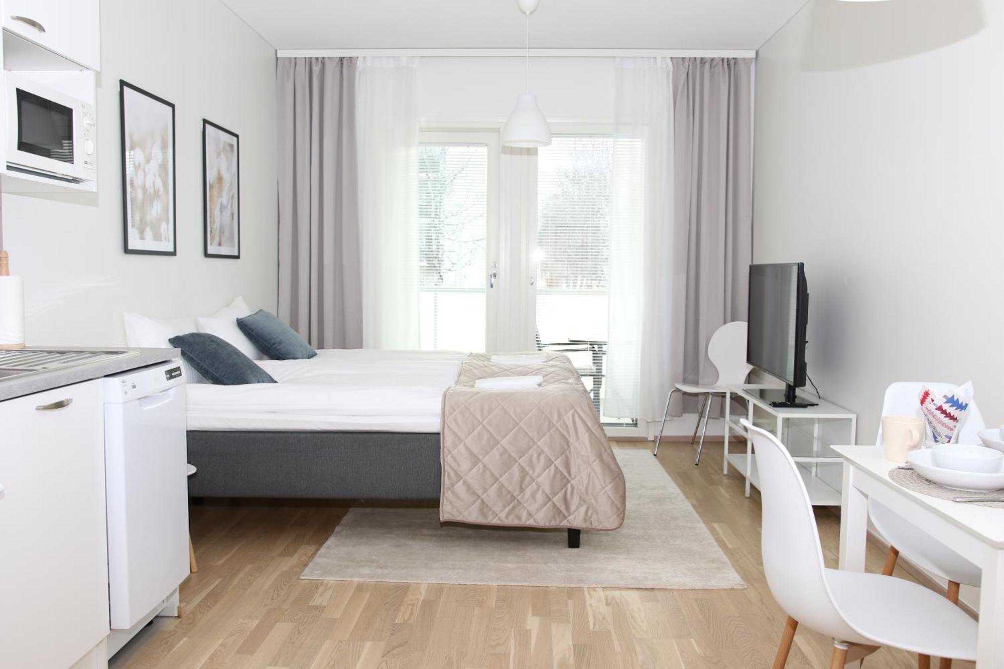 New Apartment Ounas Near All The Main Center Spots Free Public Parking โรวานิเอมิ ภายนอก รูปภาพ